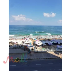 شقة للايجار مفروش - سيدى بشر -الاسكندرية -الدور٣-على البحر مباشر