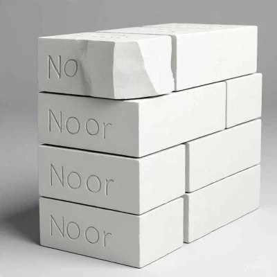 طوب ابيض رغوي وخفيف من شركة النور