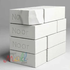 طوب ابيض رغوي وخفيف من شركة النور