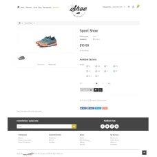 قالب Shoes Store 